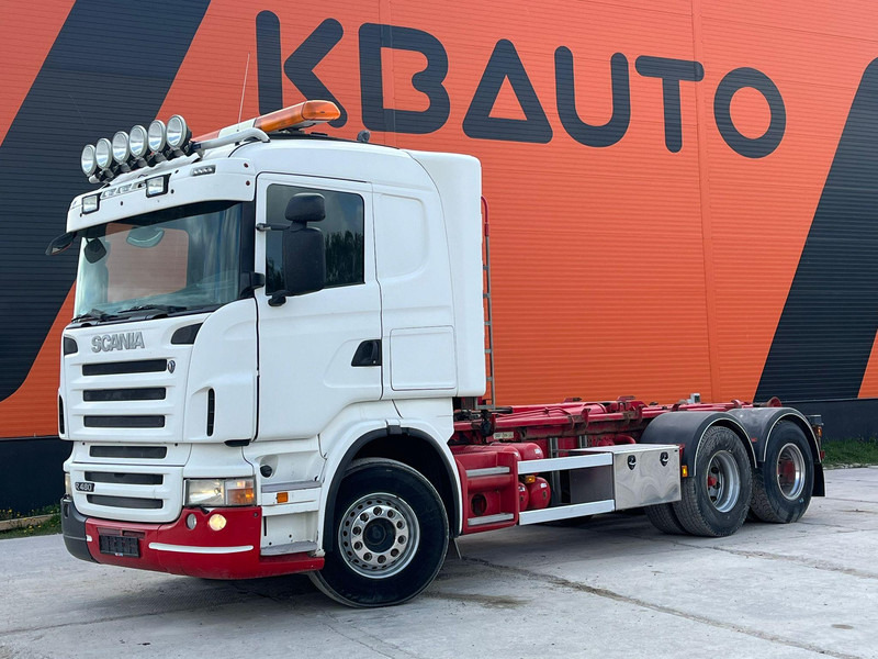 Scania R 480 6x2 HIAB 20 ton / L=5200 mm - Camião polibenne: foto 1 Scania R 480 6x2 HIAB 20 ton / L=5200 mm - Camião polibenne: foto 1