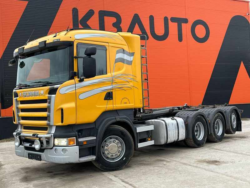 Scania R 480 8x4*4 HOOKLIFT 20 ton / L=5800 mm - Camião polibenne: foto 1 Scania R 480 8x4*4 HOOKLIFT 20 ton / L=5800 mm - Camião polibenne: foto 1