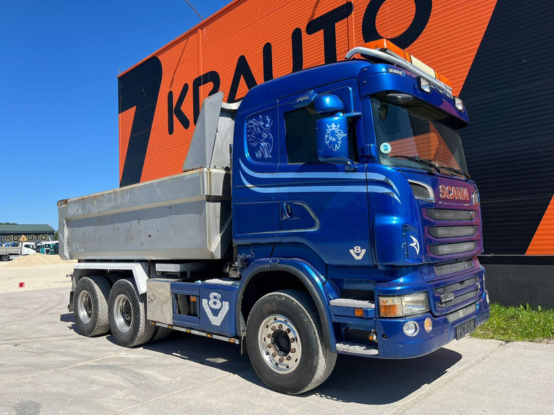 Scania R 560 6x4 RETARDER / FULL STEEL / BIG AXLES / BOX L=4563 mm - Camião basculante: foto 4 Scania R 560 6x4 RETARDER / FULL STEEL / BIG AXLES / BOX L=4563 mm - Camião basculante: foto 4