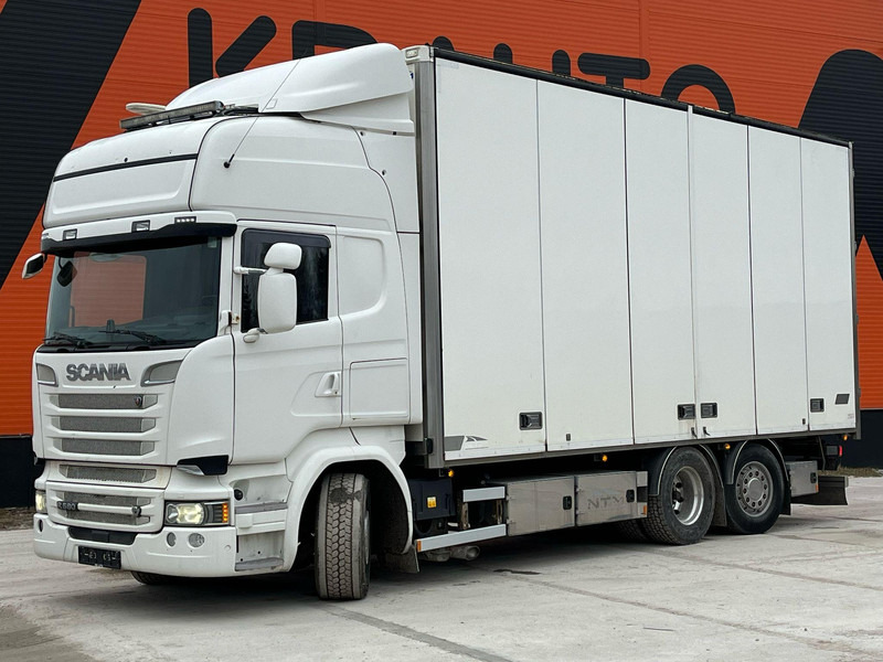 Scania R 580 6x2*4 BOX L=7420 mm - Camião furgão: foto 1 Scania R 580 6x2*4 BOX L=7420 mm - Camião furgão: foto 1