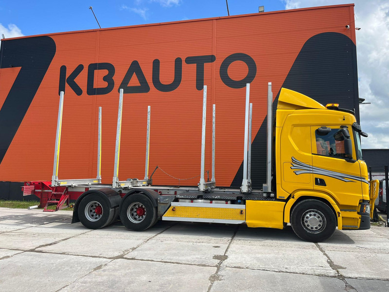 Scania R 730 6x4 RETARDER - Camião de transporte de madeira, Camião grua: foto 5 Scania R 730 6x4 RETARDER - Camião de transporte de madeira, Camião grua: foto 5
