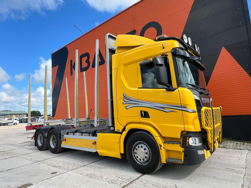 Scania R 730 6x4 RETARDER - Camião de transporte de madeira, Camião grua: foto 4 Scania R 730 6x4 RETARDER - Camião de transporte de madeira, Camião grua: foto 4