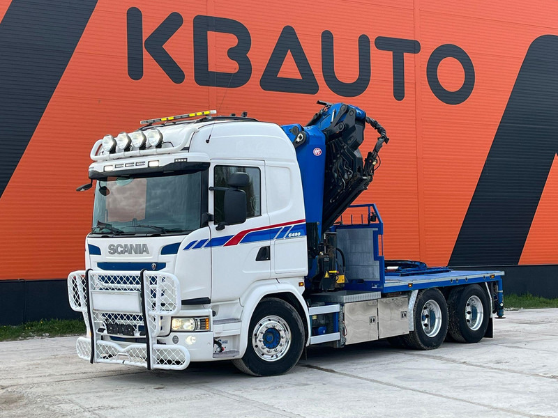 Scania G 490 6x2 HMF 5020 K6 + JIB / RETARDER - Tractor: foto 2 Scania G 490 6x2 HMF 5020 K6 + JIB / RETARDER - Tractor: foto 2