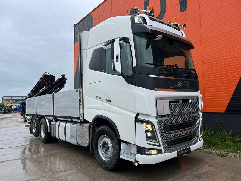 Volvo FH 16 600 6x2*4 HIAB 166E-5 HIPRO / PLATFORM L=6309 mm - Camião de caixa aberta/ Plataforma, Camião grua: foto 4 Volvo FH 16 600 6x2*4 HIAB 166E-5 HIPRO / PLATFORM L=6309 mm - Camião de caixa aberta/ Plataforma, Camião grua: foto 4