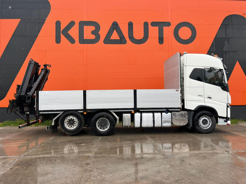 Volvo FH 16 600 6x2*4 HIAB 166E-5 HIPRO / PLATFORM L=6309 mm - Camião de caixa aberta/ Plataforma, Camião grua: foto 5 Volvo FH 16 600 6x2*4 HIAB 166E-5 HIPRO / PLATFORM L=6309 mm - Camião de caixa aberta/ Plataforma, Camião grua: foto 5