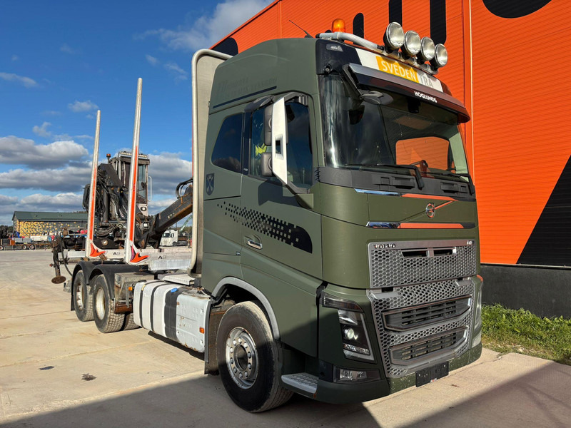 Volvo FH 16 650 6x4 Kesla 2110 / CHASSIS L=7223 mm - Camião de transporte de madeira, Camião grua: foto 4 Volvo FH 16 650 6x4 Kesla 2110 / CHASSIS L=7223 mm - Camião de transporte de madeira, Camião grua: foto 4