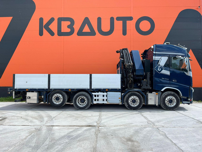 Volvo FH 16 650 8x2*6 HMF 6020K-RC + JIB / PLATFORM L=6344 mm - Camião de caixa aberta/ Plataforma, Camião grua: foto 5 Volvo FH 16 650 8x2*6 HMF 6020K-RC + JIB / PLATFORM L=6344 mm - Camião de caixa aberta/ Plataforma, Camião grua: foto 5