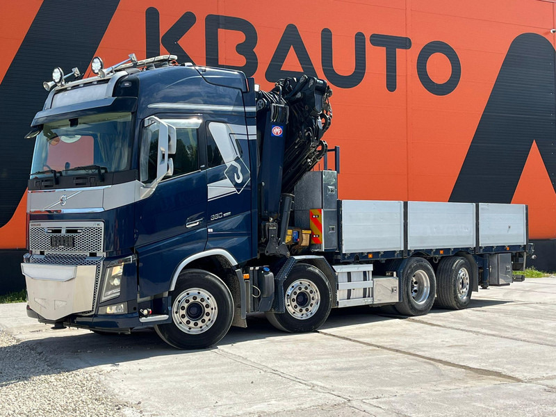 Volvo FH 16 650 8x2*6 HMF 6020K-RC + JIB / PLATFORM L=6344 mm - Camião de caixa aberta/ Plataforma, Camião grua: foto 2 Volvo FH 16 650 8x2*6 HMF 6020K-RC + JIB / PLATFORM L=6344 mm - Camião de caixa aberta/ Plataforma, Camião grua: foto 2