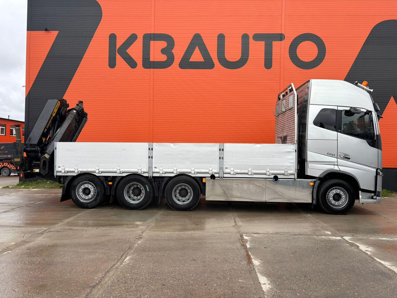 Volvo FH 16 650 8x4*4 PALFINGER PK 33002 EH / PLATFORM L=6779 mm - Camião de caixa aberta/ Plataforma, Camião grua: foto 5 Volvo FH 16 650 8x4*4 PALFINGER PK 33002 EH / PLATFORM L=6779 mm - Camião de caixa aberta/ Plataforma, Camião grua: foto 5