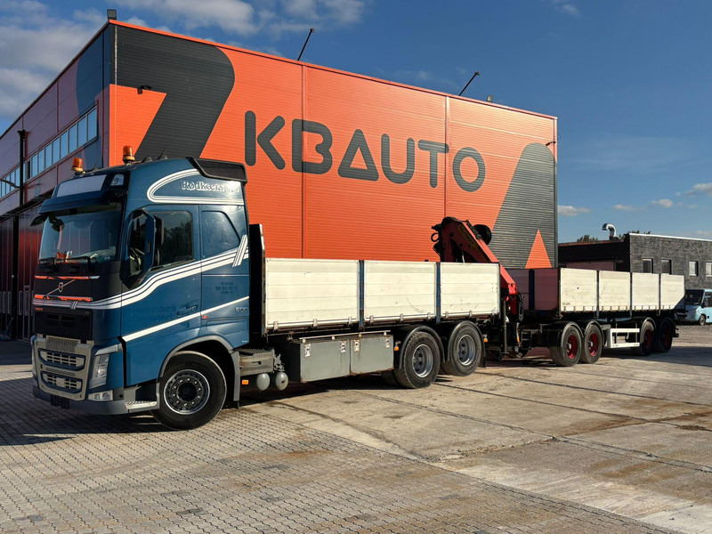 Volvo FH 500 6x2 PALFINGER PK 23001 EH / PLATFORM L=6192 mm - Camião de caixa aberta/ Plataforma, Camião grua: foto 2 Volvo FH 500 6x2 PALFINGER PK 23001 EH / PLATFORM L=6192 mm - Camião de caixa aberta/ Plataforma, Camião grua: foto 2
