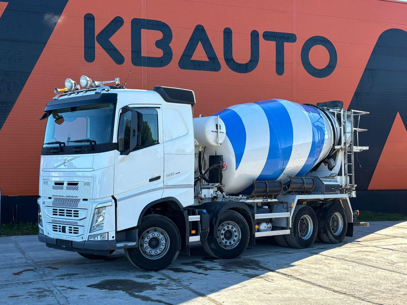 Volvo FH 500 8x4 INTERMIX 10 m3 + CHUTE / TANDEM AXLE LIFT - Camião betoneira: foto 1 Volvo FH 500 8x4 INTERMIX 10 m3 + CHUTE / TANDEM AXLE LIFT - Camião betoneira: foto 1