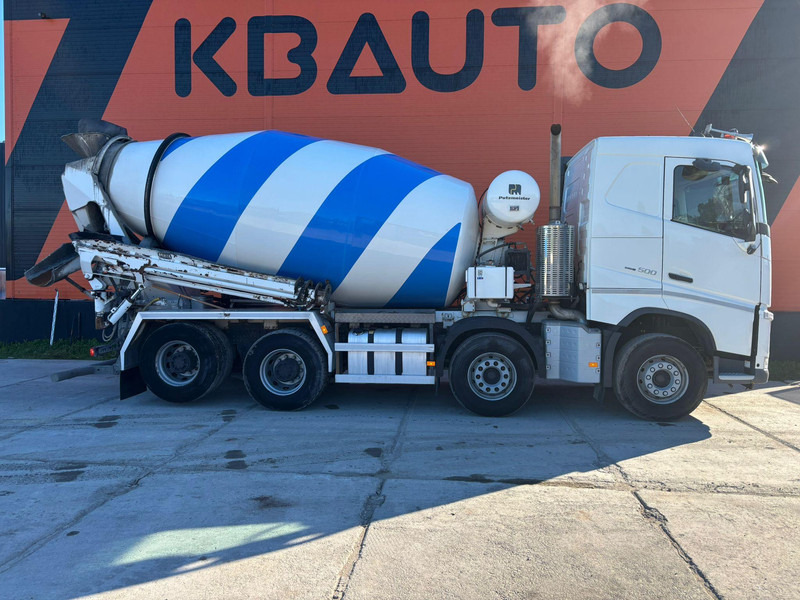 Volvo FH 500 8x4 INTERMIX 10 m3 + CHUTE / TANDEM AXLE LIFT - Camião betoneira: foto 4 Volvo FH 500 8x4 INTERMIX 10 m3 + CHUTE / TANDEM AXLE LIFT - Camião betoneira: foto 4