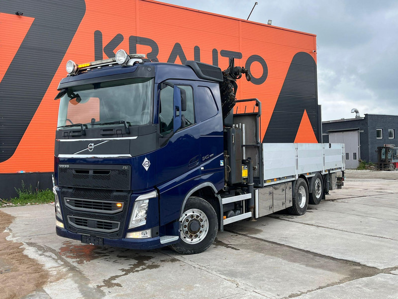 Volvo FH 540 6X4*4 HYDRODRIVE PK34002 / PLATFORM L=6500mm / HYDRODRIVE - Camião de caixa aberta/ Plataforma, Camião grua: foto 2 Volvo FH 540 6X4*4 HYDRODRIVE PK34002 / PLATFORM L=6500mm / HYDRODRIVE - Camião de caixa aberta/ Plataforma, Camião grua: foto 2