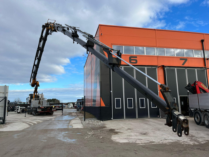 Camião de caixa aberta/ Plataforma, Camião grua Volvo FH 540 8x2*6 EFFER 685/6S + JIB + WINCH / PLATFORM 6072-7081 mm EXTENDABLE: foto 10