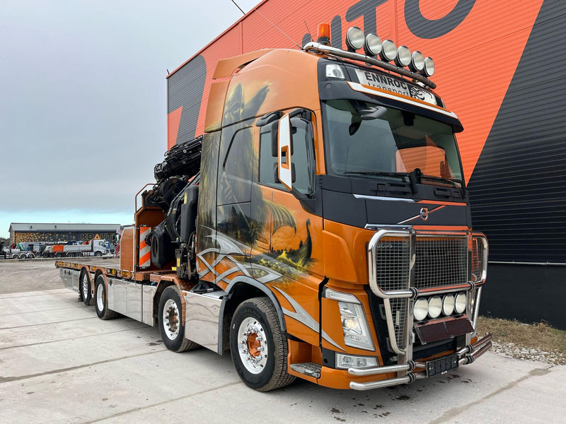 Volvo FH 540 8x2 Fassi F950RA2.28 + JIB L616 + WINCH / EXTENDABLE PLATFROM - Camião de caixa aberta/ Plataforma, Camião grua: foto 4 Volvo FH 540 8x2 Fassi F950RA2.28 + JIB L616 + WINCH / EXTENDABLE PLATFROM - Camião de caixa aberta/ Plataforma, Camião grua: foto 4