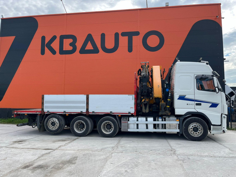 Volvo FH 540 8x4*4 EFFER 525/6S + JIB + WINCH / PLATFORM L=6216 mm - Camião de caixa aberta/ Plataforma, Camião grua: foto 5 Volvo FH 540 8x4*4 EFFER 525/6S + JIB + WINCH / PLATFORM L=6216 mm - Camião de caixa aberta/ Plataforma, Camião grua: foto 5