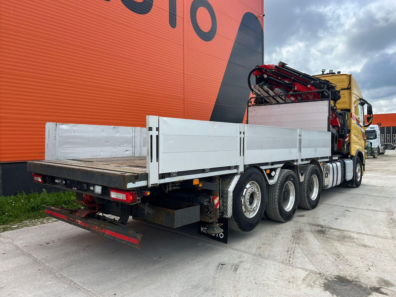 Camião de caixa aberta/ Plataforma, Camião grua Volvo FH 540 8x4*4 FASSI F710RA2.26 + JIB / PLATFORM L=6314 mm: foto 5