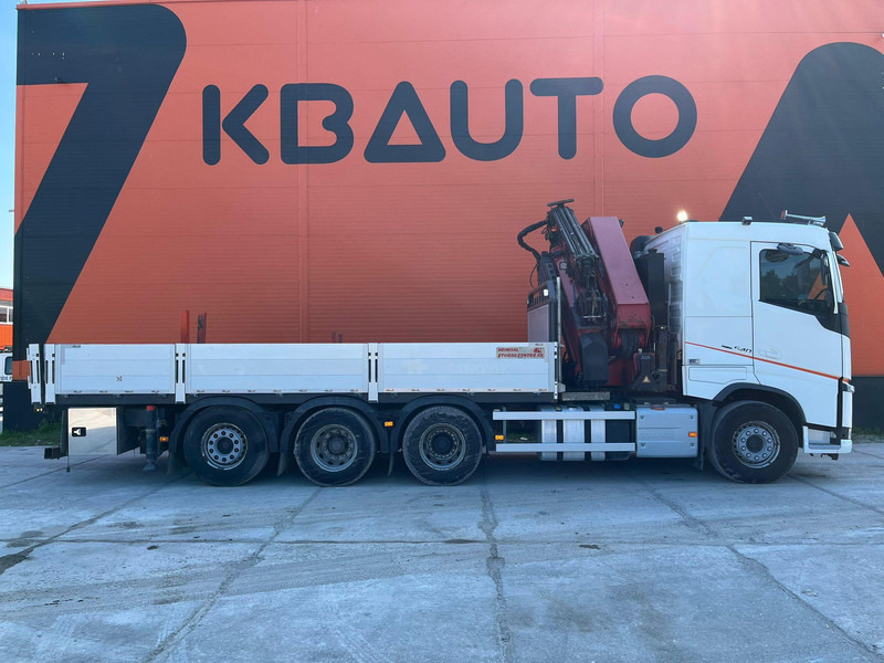 Volvo FH 540 8x4*4 HMF5020K-6 + JIB + WINCH / PLATFORM L=6508 mm - Camião de caixa aberta/ Plataforma, Camião grua: foto 5 Volvo FH 540 8x4*4 HMF5020K-6 + JIB + WINCH / PLATFORM L=6508 mm - Camião de caixa aberta/ Plataforma, Camião grua: foto 5