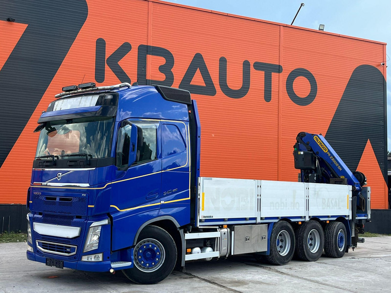 Volvo FH 540 8x4*4 RETARDER / PK 23002-SH / PLATFORM L= 6330 mm - Camião de caixa aberta/ Plataforma, Camião grua: foto 1 Volvo FH 540 8x4*4 RETARDER / PK 23002-SH / PLATFORM L= 6330 mm - Camião de caixa aberta/ Plataforma, Camião grua: foto 1