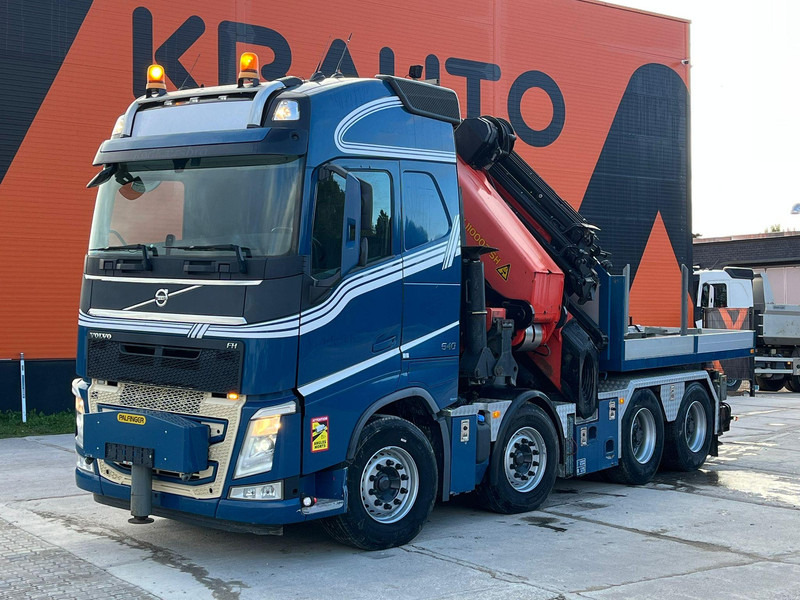 Volvo FH 540 8x4 PK110002 + JIB + WINCH / COMBI / PLATFORM L=3662 mm - Camião de caixa aberta/ Plataforma, Camião grua: foto 2 Volvo FH 540 8x4 PK110002 + JIB + WINCH / COMBI / PLATFORM L=3662 mm - Camião de caixa aberta/ Plataforma, Camião grua: foto 2
