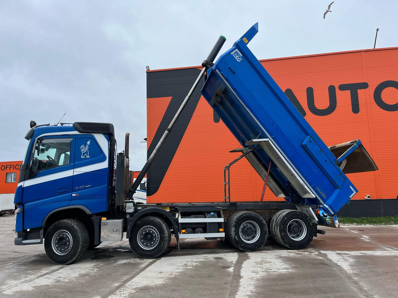 Camião basculante Volvo FH 540 8x4 TANDEM AXLE LIFT / BIG AXLES / BOX L=5652 mm: foto 8