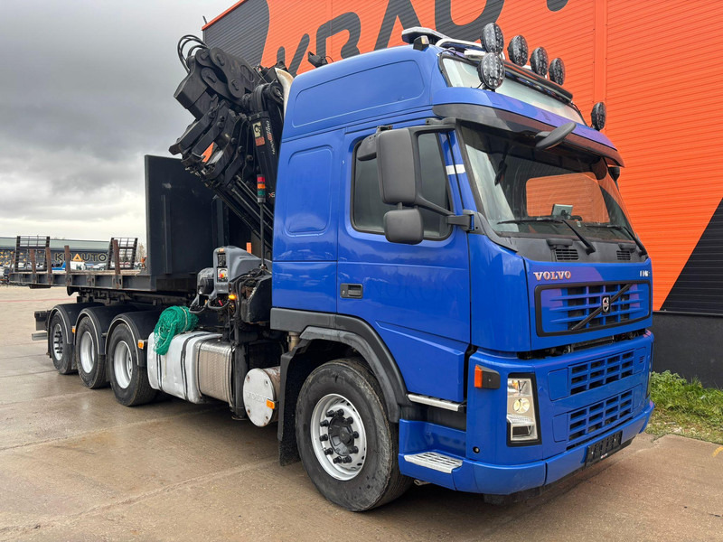 Volvo FM 12 460 8x4*4 HIAB 422 E-5 HIPRO+JIB / HOOK LIFT 20 ton / L=5600 mm / PLATFORM - Camião polibenne, Camião grua: foto 4 Volvo FM 12 460 8x4*4 HIAB 422 E-5 HIPRO+JIB / HOOK LIFT 20 ton / L=5600 mm / PLATFORM - Camião polibenne, Camião grua: foto 4