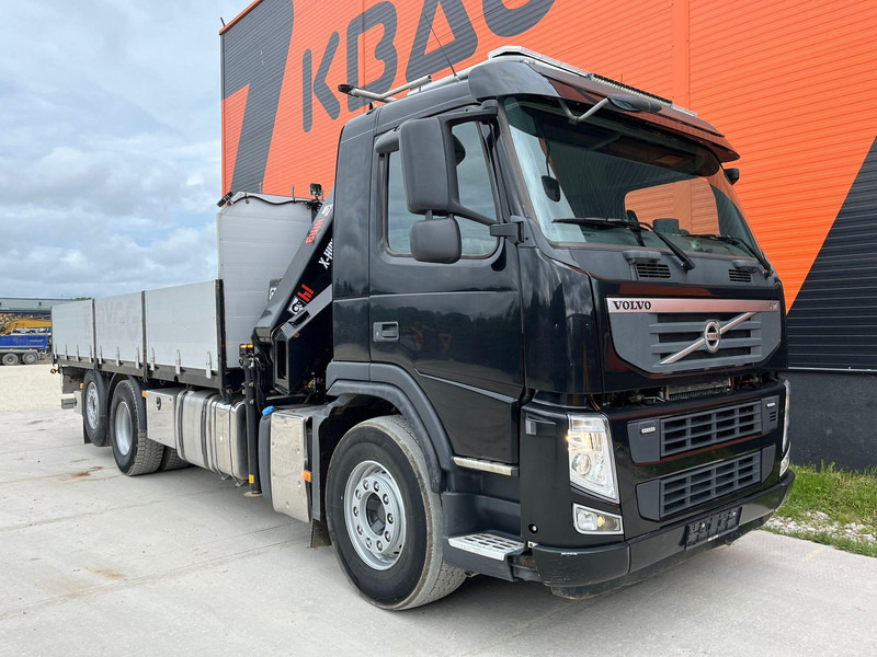 Volvo FM 370 6x2*4 HIAB 232E-6 X-HIPRO YEAR 2022 ! / PLATFORM L=6230 mm - Camião de caixa aberta/ Plataforma, Camião grua: foto 4 Volvo FM 370 6x2*4 HIAB 232E-6 X-HIPRO YEAR 2022 ! / PLATFORM L=6230 mm - Camião de caixa aberta/ Plataforma, Camião grua: foto 4