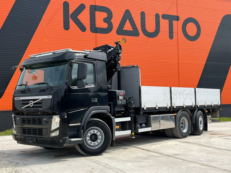Volvo FM 370 6x2*4 HIAB 232E-6 X-HIPRO YEAR 2022 ! / PLATFORM L=6230 mm - Camião de caixa aberta/ Plataforma, Camião grua: foto 2 Volvo FM 370 6x2*4 HIAB 232E-6 X-HIPRO YEAR 2022 ! / PLATFORM L=6230 mm - Camião de caixa aberta/ Plataforma, Camião grua: foto 2