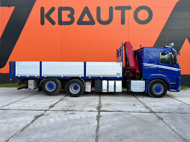 Volvo FM 450 6x4*4 HYDRODRIVE HMF 1820-K5 / 1267 PTO HOURS / PLATFORM L=6240-7240 mm EXTENDABLE - Camião de caixa aberta/ Plataforma, Camião grua: foto 5 Volvo FM 450 6x4*4 HYDRODRIVE HMF 1820-K5 / 1267 PTO HOURS / PLATFORM L=6240-7240 mm EXTENDABLE - Camião de caixa aberta/ Plataforma, Camião grua: foto 5