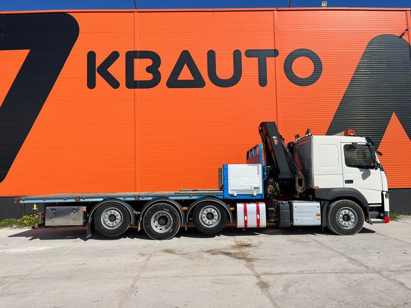 Volvo FM 460 8x2*6 HIAB 302E-6 / PLATFORM L=6721 mm - Camião de caixa aberta/ Plataforma, Camião grua: foto 5 Volvo FM 460 8x2*6 HIAB 302E-6 / PLATFORM L=6721 mm - Camião de caixa aberta/ Plataforma, Camião grua: foto 5