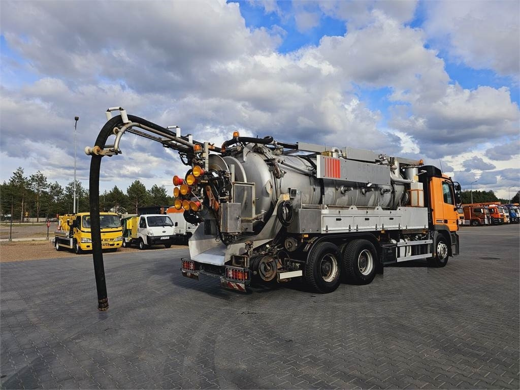 Caminhão limpa fossa Mercedes-Benz WUKO KROLL COMBI FOR SEWER CLEANING: foto 21