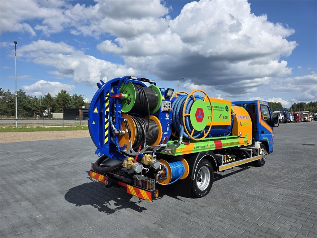 Caminhão limpa fossa Mitsubishi ROM SMART COMBI WUKO HOT WATER FOR CLEANING SEWAGE: foto 25