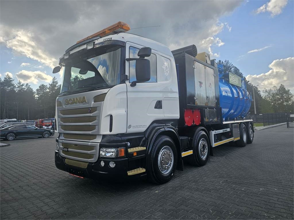Scania Disab Centurion P210/8 Vacuum suction loader - Caminhão limpa fossa: foto 3 Scania Disab Centurion P210/8 Vacuum suction loader - Caminhão limpa fossa: foto 3