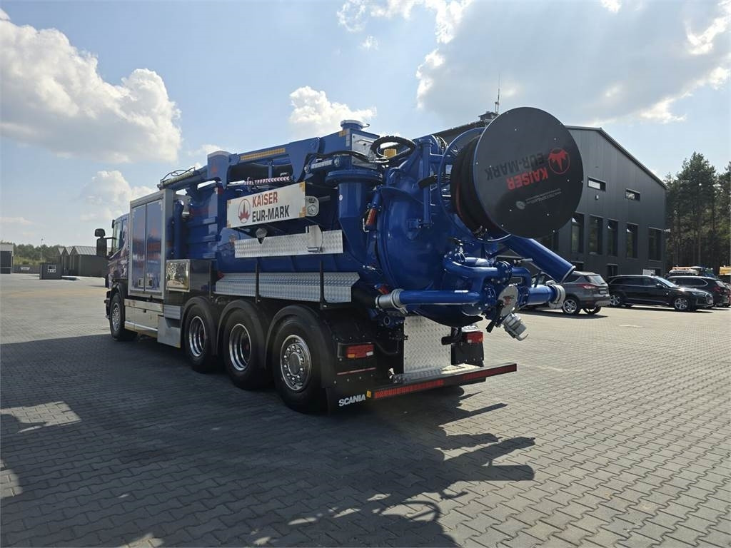 Scania KAISER EUR-MARK PL 8 Vacuum suction-blowing loader - Caminhão limpa fossa: foto 5 Scania KAISER EUR-MARK PL 8 Vacuum suction-blowing loader - Caminhão limpa fossa: foto 5