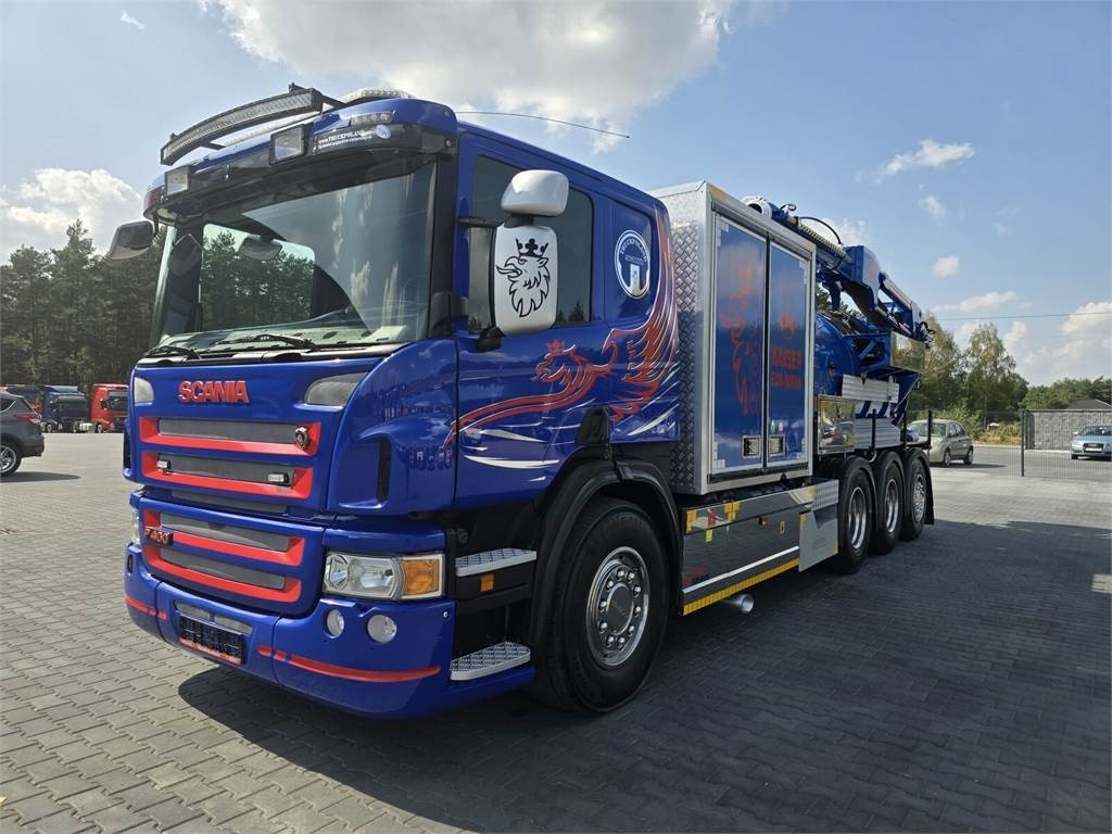 Scania KAISER EUR-MARK PL 8 Vacuum suction-blowing loader - Caminhão limpa fossa: foto 3 Scania KAISER EUR-MARK PL 8 Vacuum suction-blowing loader - Caminhão limpa fossa: foto 3