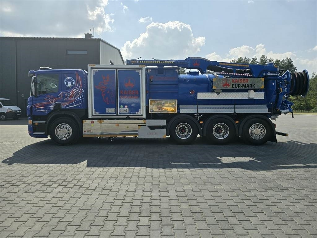 Scania KAISER EUR-MARK PL 8 Vacuum suction-blowing loader - Caminhão limpa fossa: foto 4 Scania KAISER EUR-MARK PL 8 Vacuum suction-blowing loader - Caminhão limpa fossa: foto 4