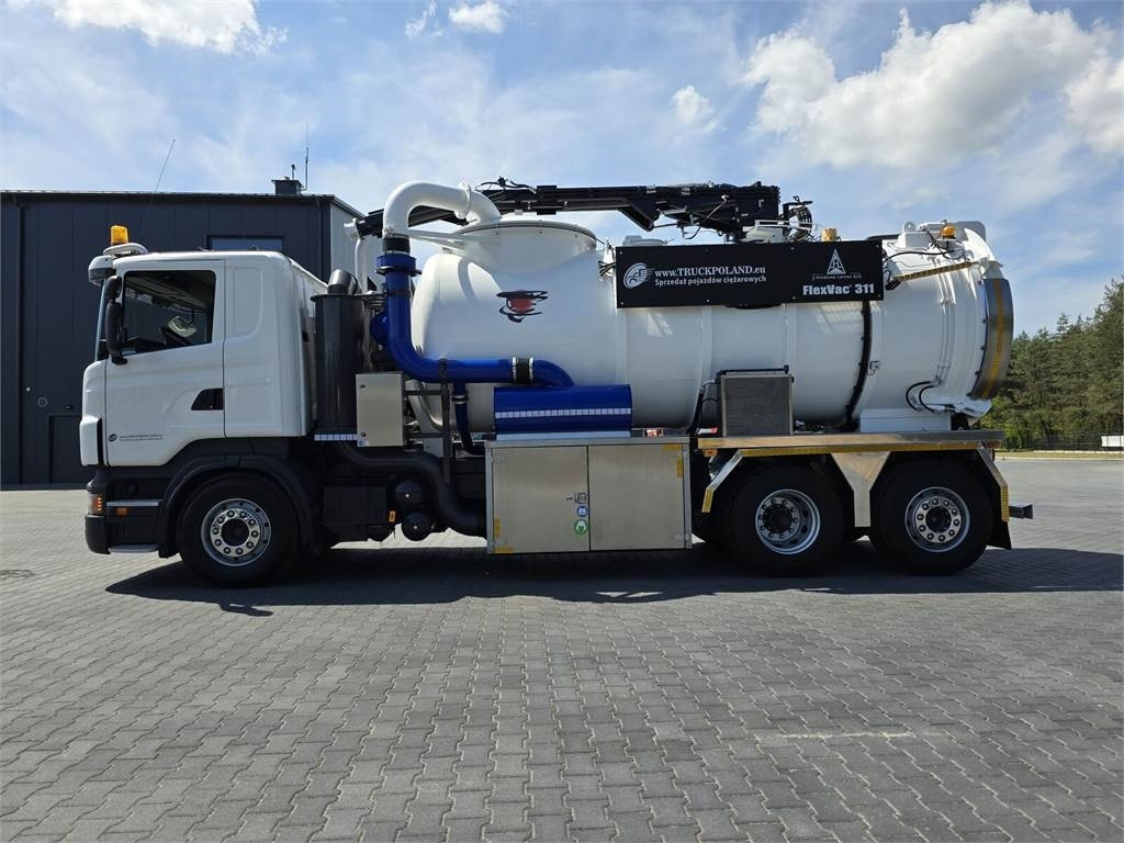 Scania Saugbagger Larsen FlexVac 311 Vacuum suction loade - Caminhão limpa fossa: foto 4 Scania Saugbagger Larsen FlexVac 311 Vacuum suction loade - Caminhão limpa fossa: foto 4
