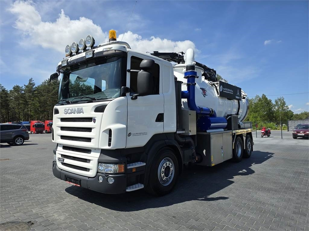 Scania Saugbagger Larsen FlexVac 311 Vacuum suction loade - Caminhão limpa fossa: foto 3 Scania Saugbagger Larsen FlexVac 311 Vacuum suction loade - Caminhão limpa fossa: foto 3