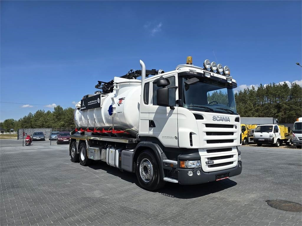 Scania Saugbagger Larsen FlexVac 311 Vacuum suction loade - Escavadeira: foto 2 Scania Saugbagger Larsen FlexVac 311 Vacuum suction loade - Escavadeira: foto 2