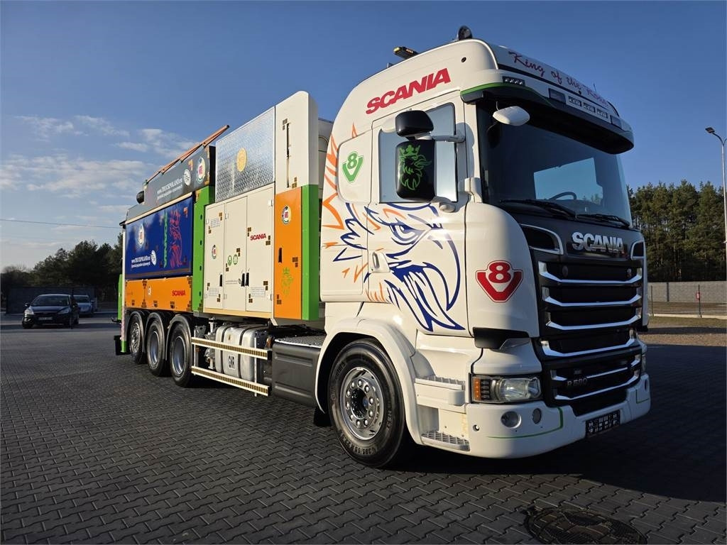 Scania V8 R580 MTS DINO 5 TRIPLE 54000V Saugbagger cleane - Caminhão limpa fossa: foto 2 Scania V8 R580 MTS DINO 5 TRIPLE 54000V Saugbagger cleane - Caminhão limpa fossa: foto 2