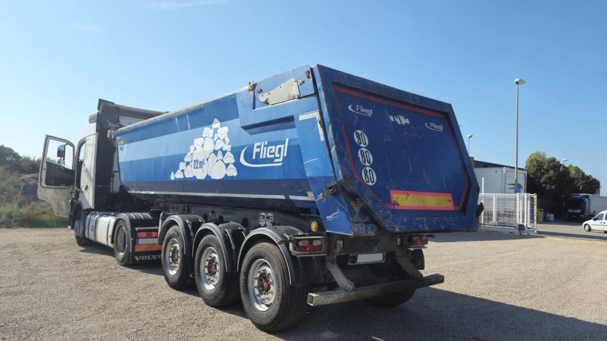 Fliegl FLT 33 - Semi-reboque basculante: foto 1 Fliegl FLT 33 - Semi-reboque basculante: foto 1