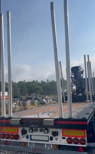 Pacton Plateau Forestier - Semi-reboque transporte de madeira: foto 1 Pacton Plateau Forestier - Semi-reboque transporte de madeira: foto 1