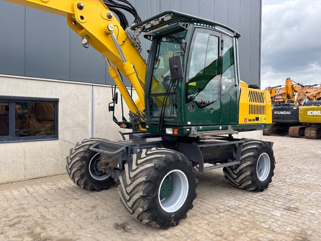 Escavadeira de rodas Atlas 160 W - 140 W: foto 8 Escavadeira de rodas Atlas 160 W - 140 W: foto 8