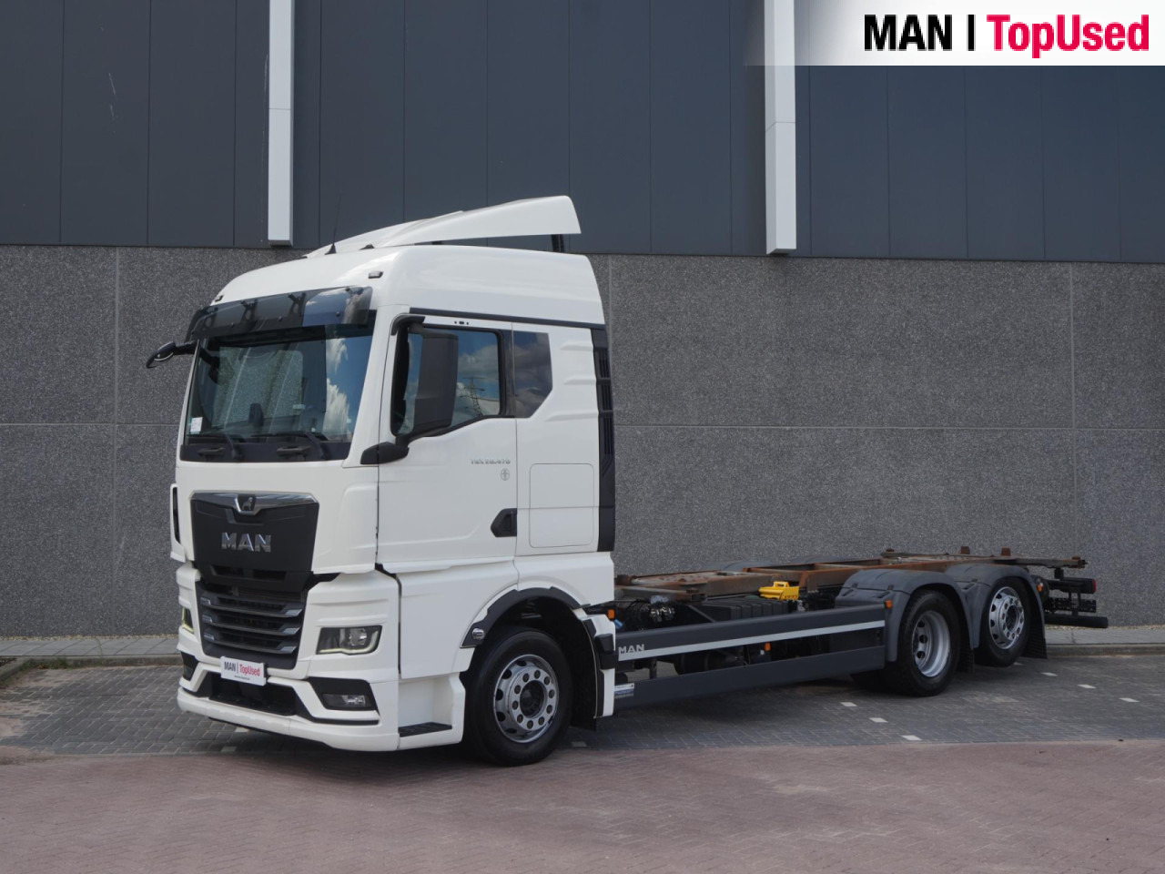 MAN TGX 26.470 6x2-4 LL CH LIFT/LENK/RETARDER - Camião transportador de contêineres/ Caixa móvel: foto 1 MAN TGX 26.470 6x2-4 LL CH LIFT/LENK/RETARDER - Camião transportador de contêineres/ Caixa móvel: foto 1
