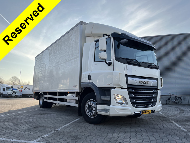 DAF CF 260 FA / 18 Ton / 204 dkm / Box 7.5 mtr / Laadklep / APK 05-25 - Camião furgão: foto 1 DAF CF 260 FA / 18 Ton / 204 dkm / Box 7.5 mtr / Laadklep / APK 05-25 - Camião furgão: foto 1