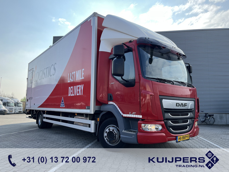 DAF LF 210 FA / 12 Ton / 406 dkm / Box / Loadlift / NL Truck - Camião furgão: foto 1 DAF LF 210 FA / 12 Ton / 406 dkm / Box / Loadlift / NL Truck - Camião furgão: foto 1