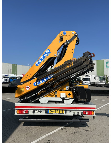 Camião de caixa aberta/ Plataforma, Camião grua DAF LF 320 FA 19T + Burg BPM 0018 Trailer / Effer 175.2/c3s Crane / NL Combi: foto 15