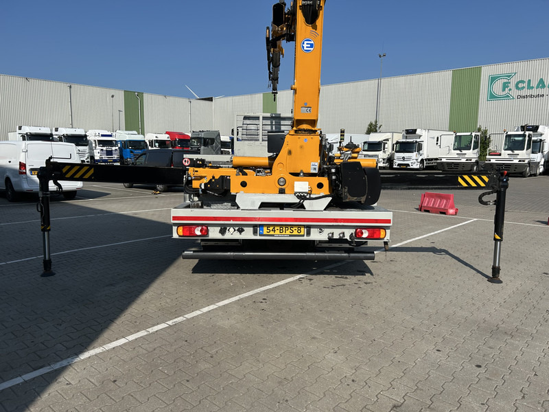 Camião de caixa aberta/ Plataforma, Camião grua DAF LF 320 FA 19T + Burg BPM 0018 Trailer / Effer 175.2/c3s Crane / NL Combi: foto 18