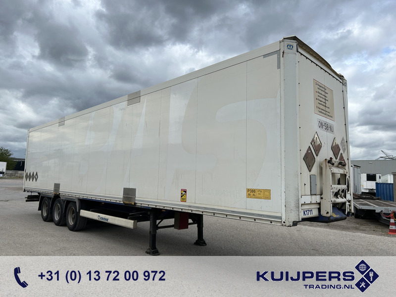 Krone DryLiner / Box / Front Damage / BPW Drum / APK TUV 12-25 - Semi-reboque furgão: foto 1 Krone DryLiner / Box / Front Damage / BPW Drum / APK TUV 12-25 - Semi-reboque furgão: foto 1