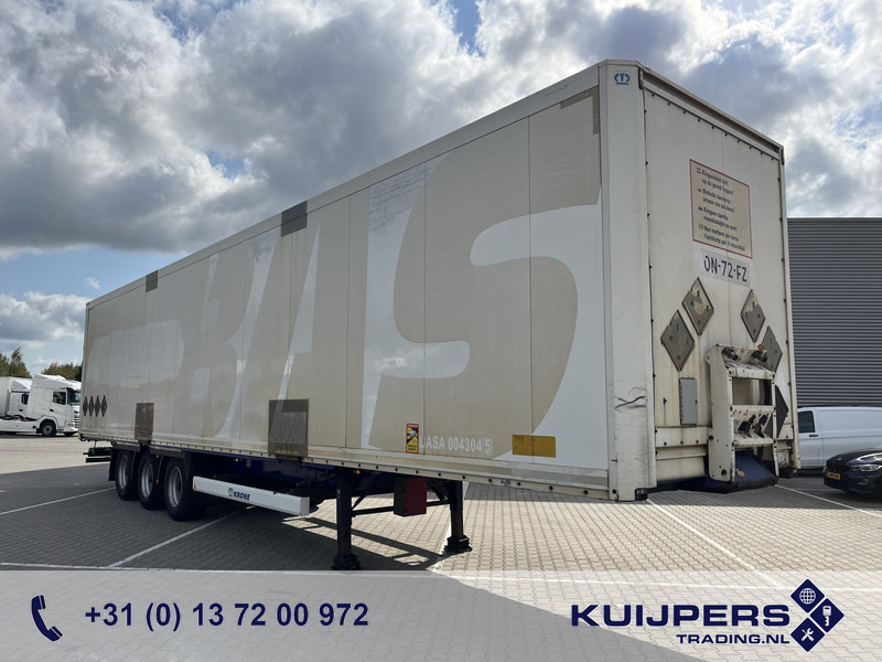 Krone DryLiner / Box / Huckepack / BPW Drum / APK TUV 04-26 - Semi-reboque furgão: foto 1 Krone DryLiner / Box / Huckepack / BPW Drum / APK TUV 04-26 - Semi-reboque furgão: foto 1